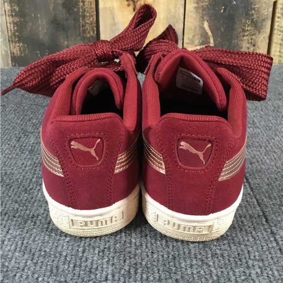Puma suede sneakers large shoelace children size 5.5 - Picture 3 of 9